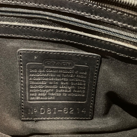 Vintage Small black Coach bag - Picture 11 of 12